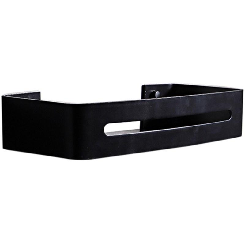 Shower Wall Organizer Stainless Steel Bathroom Corner Shelf чёрный