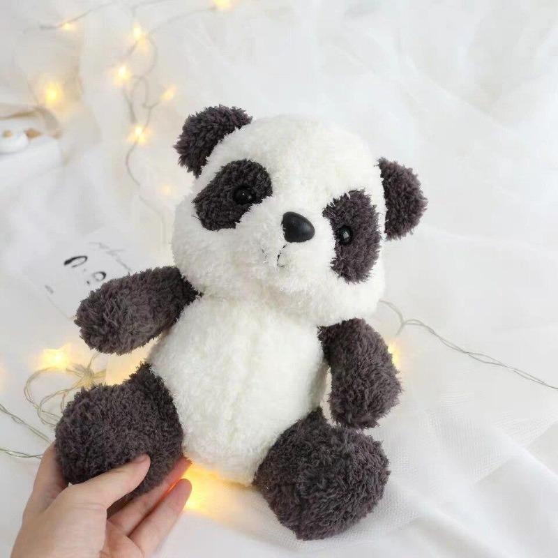 22cm Cute Panda Plush Toys Soft Animal Pendant Doll  Stuffed Toy for Kids Birthday Gifts