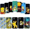 S-Simpsons-Poster Transparent Phone Case for Motorola Moto G7 G8 G9 G84 G85 G73 G24 G15 Z2 Play Power Plus