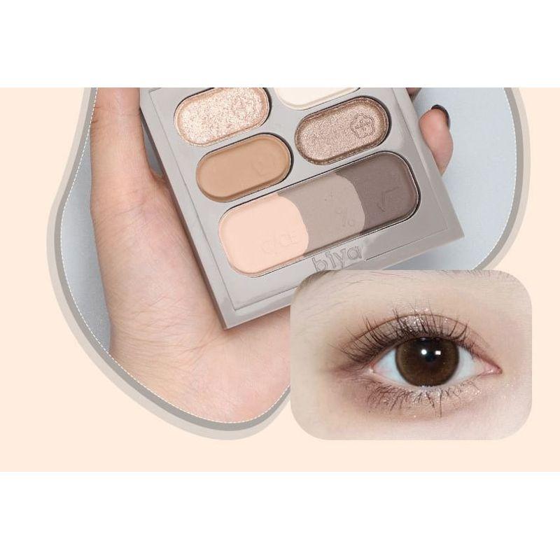 Biya - Vielseitige Keyboard-Lidschattenpalette - 3 Arten