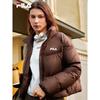 FILA Women's Loose Fit Stand-Collar Down Jacket