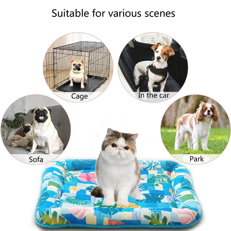 Pet Cooling Bed Large Cats Dog Sleep Bed Indoor Sofa Cats for Indoor Home and Travel