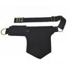 Unisex Retro Rivet Waist Bag: Multi-Functional Crossbody for Outdoor Sports and Phone Storage