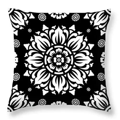 Brand New Simple Black White Geometry Cushion Case Hot Modern Nordic Decorative Pillows Case Livingroom Sofa Couch Throw Pillows