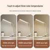 Eye-Friendly LED Clip-On Desk Lamp with Clock – Perfect for Study, Dorm, and Bedside Reading