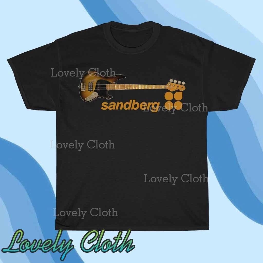 

Sandberg Guitars Logo TEE T-Shirt Funny American Size S to 5XL T-Shirt M