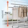 Qicaijiang Foldable Telescopic Clothes Drying Rack