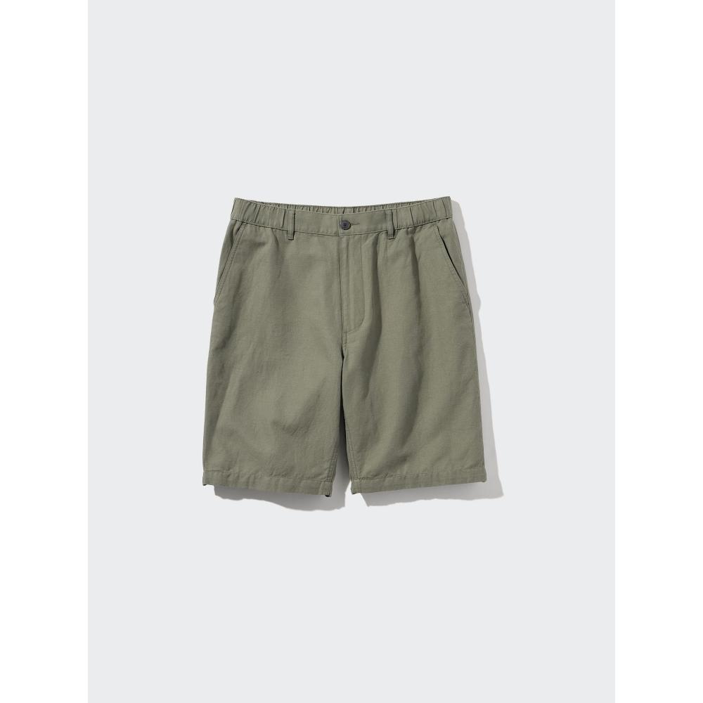 Uniqlo Japan Linen Blend Shorts