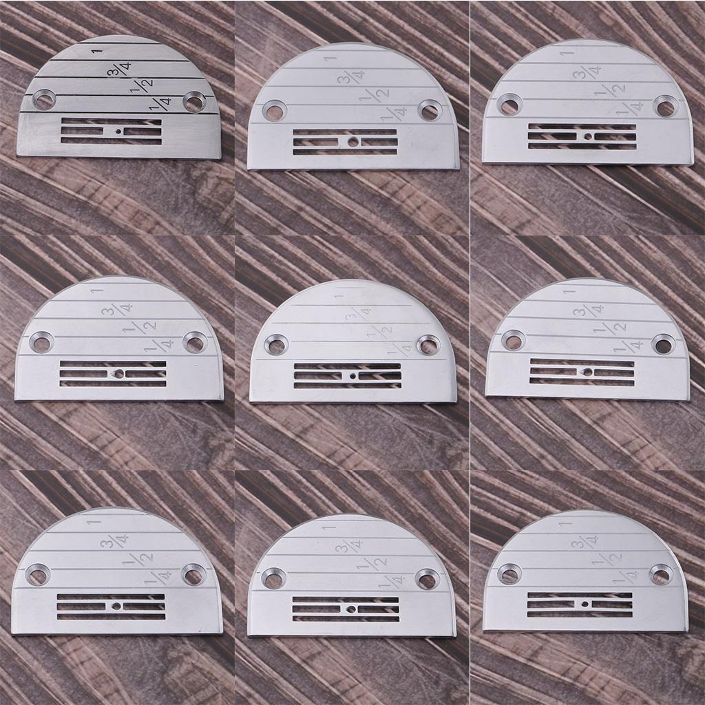 Throat Plate for Flat Lockstitch Industrial Single Machines Steel