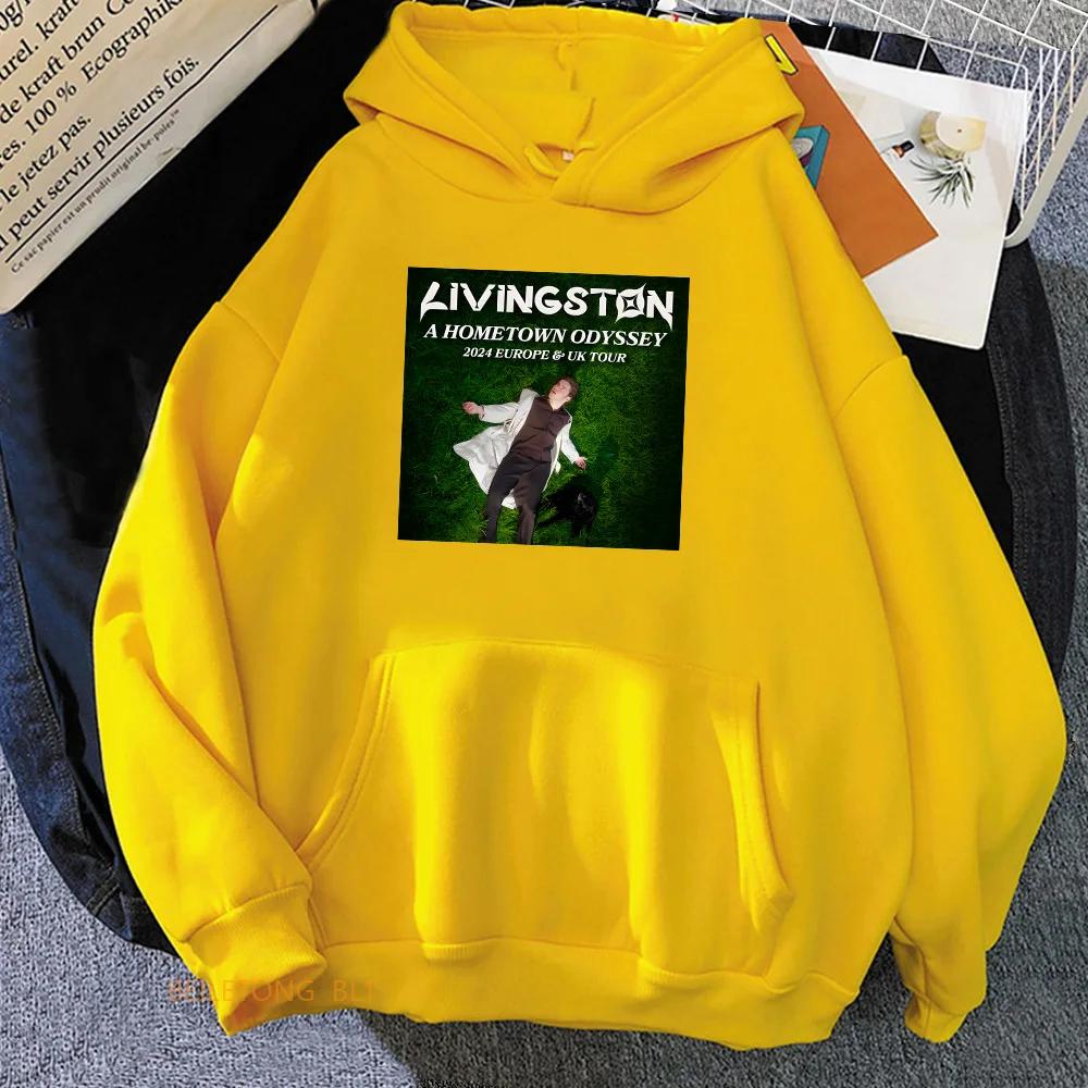 Livingston  Europe UK Tour Graphic Hoodies A Hometown Odyssey Album Sweatshirts Ropa Mujer Clothing Sudaderas
