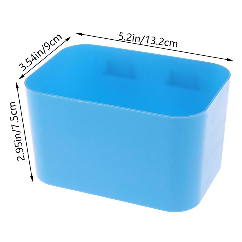 Home Rectangle Wall Hanging Planters Railing Flower Pp Plastic Pots Baskets Suitable For Balcony Fence Garden Outdoor Indoor