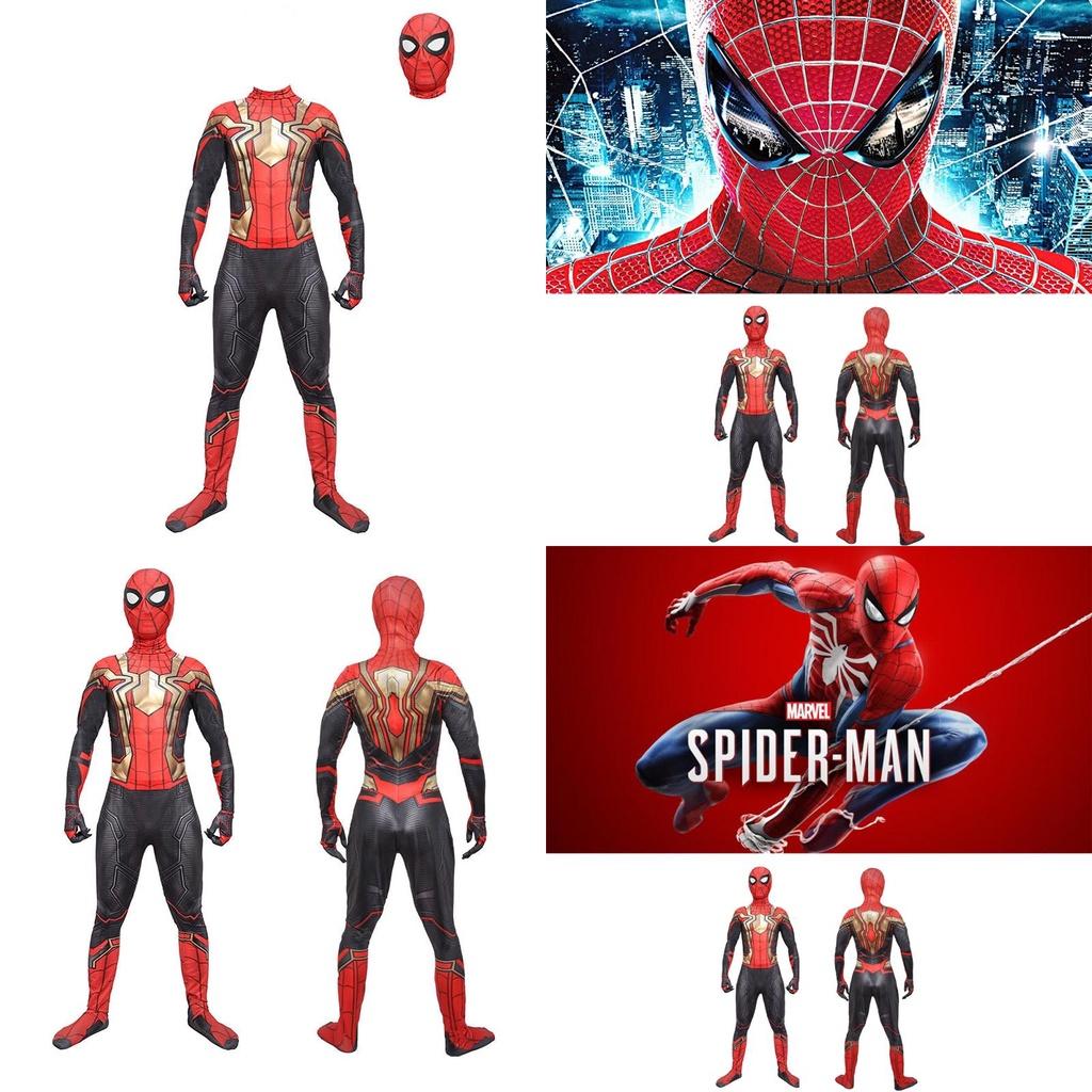 Spiderman No Way Home Kostüm Jumpsuit Exquisite Verarbeitung Perfekte Nähte