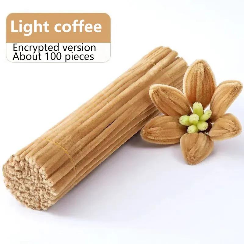 

Зроби сам Ручна робота Плюшеві смужки 100 шт. Синельні стебла Смужки Дріт для скручування Ковадло Дріт Ремесло Трубка Дитяча плюшева паличка Синельні палички