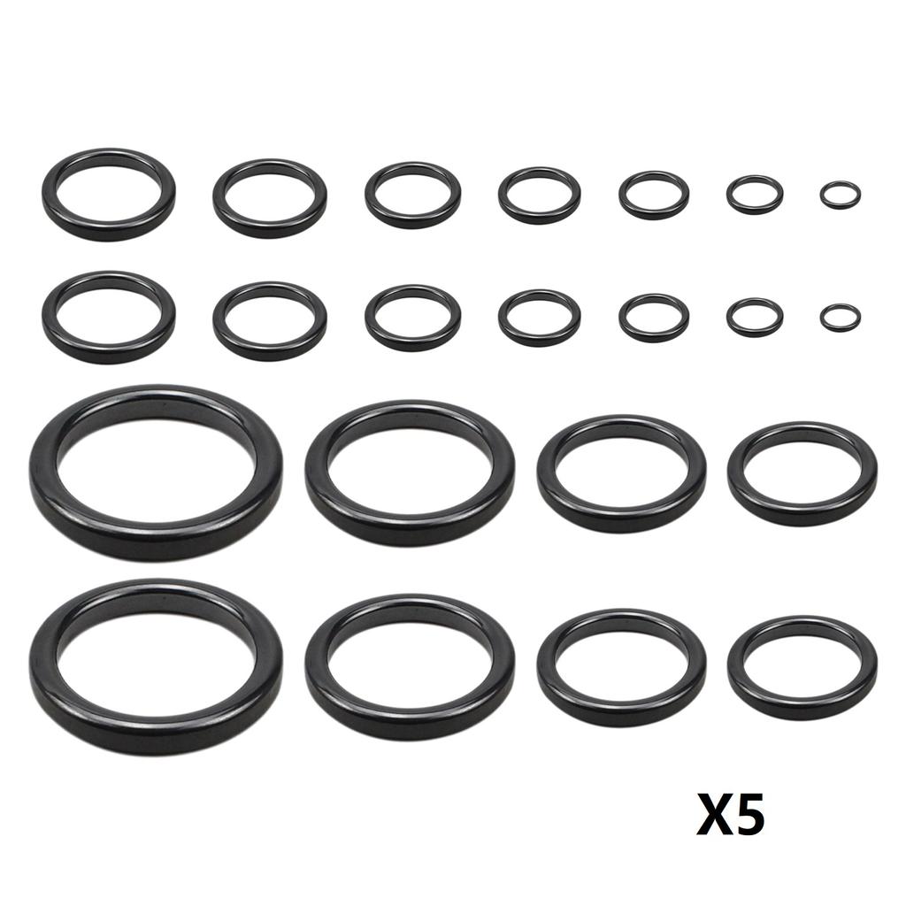 160/22Pcs/Set Fishing Rod Tips Replacement Kit Various Sizes Fishing Line Spinning Guide Eyes Rings Tip Top Repair Kit Set