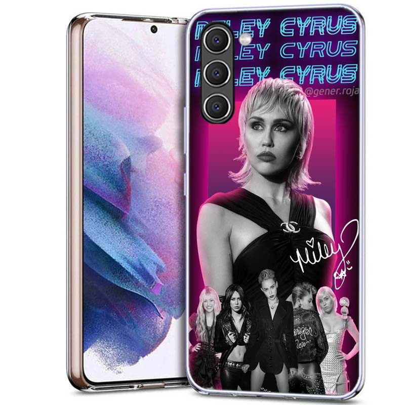 M-Miley Cyrus Singer Phone Case for Samsung A54 A14 A24 A34 A17 A37 A57 A55 A35 A25 A15 A13 A23 A33 A53 A07 A05S A04S A03 A73 Ga