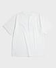 Beulonseun Spray Number Loopwheeled Graphic Tee White