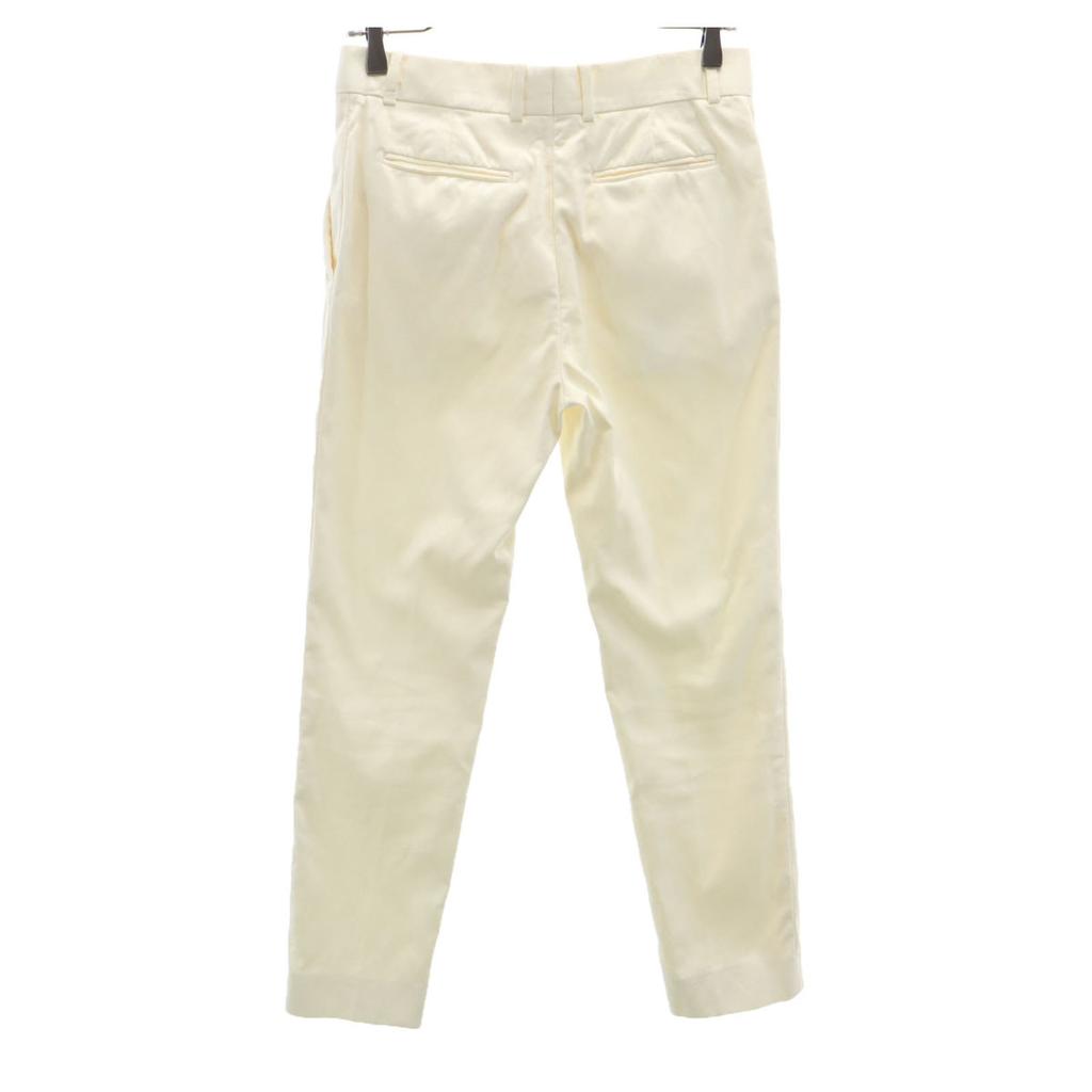 CELINE made in Italy Slim pants 34 Ivory Women Used