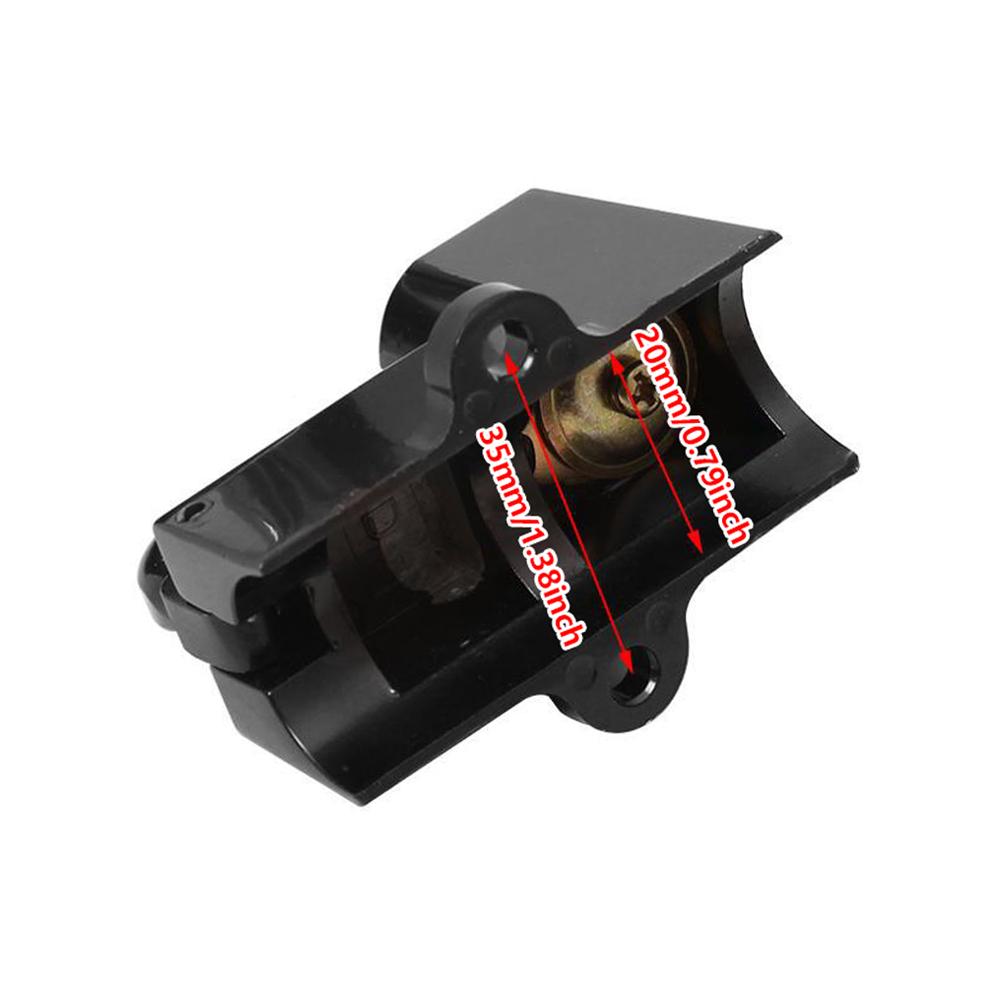 Black Motorcycle Helmet Lock for Harley-Davidson Street Glide Touring Anti-theft Handlebar Locking Cycling Equipment