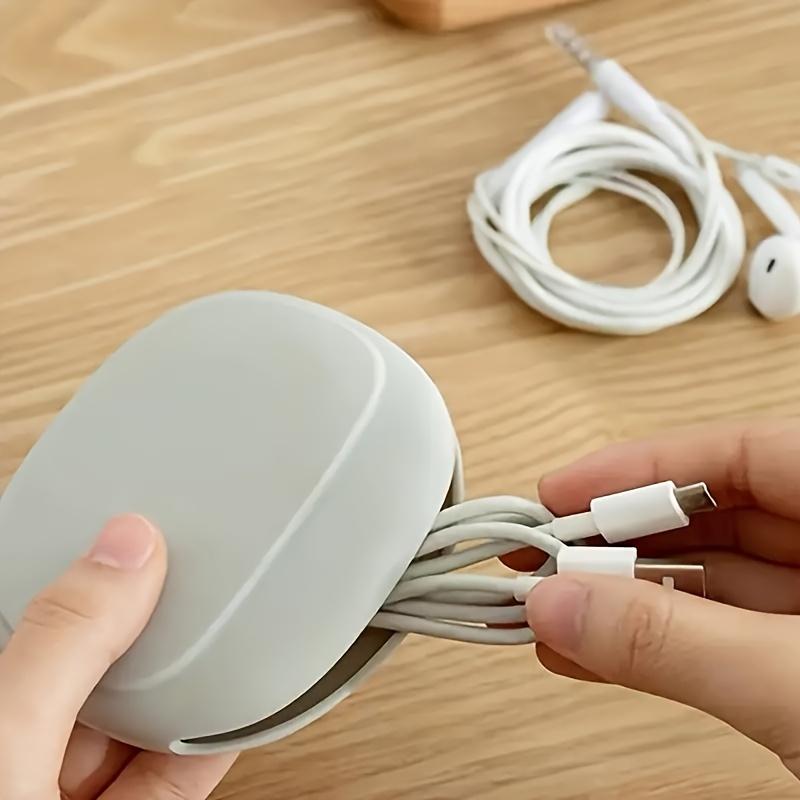Portable Small Data Cable Storage Case, Headphone Earphone Packing Cube, Electronic Charger Organizer For Travel