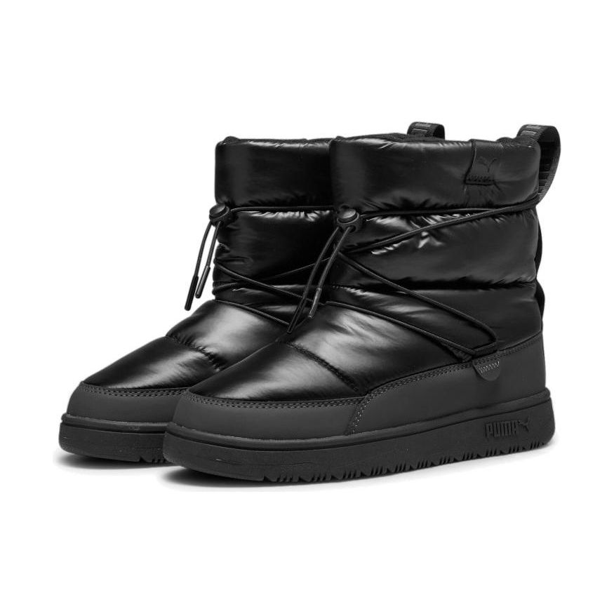 Puma Snowbae Comfortable Versatile Short Snow Boots Women Boots Black 393931-01