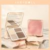 Judydoll 3D Facial Makeup Palette Glow Brightening Contour Shimmer Matte Powder 2 Types, 1 Piece, 01