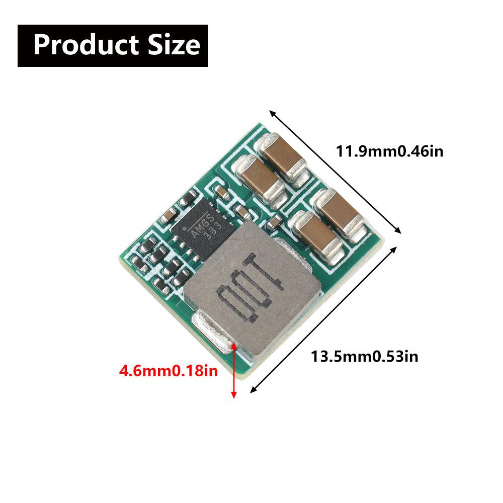 Mirco 2-8S BEC Voltage Regulator Module 6V-35V to 5V/12V Step -down Module e for RC FPV Racing Drone