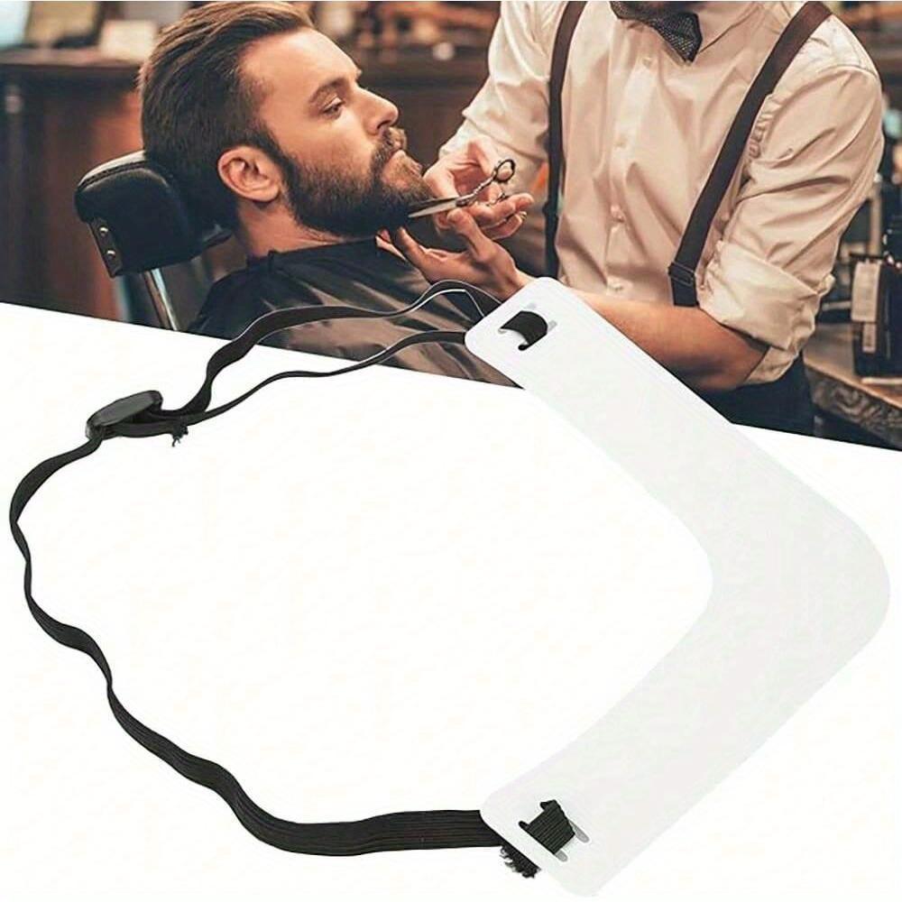 Neckline Shaving Template Beard Shaper Neckline Guide & Trimmer Kit with Stencil Beard Trimming Board