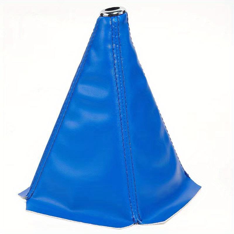 PU Leather Gear Shift Knob Cover Waterproof Dust Boot for Manual Cars & Trucks, Stylish Interior Protection