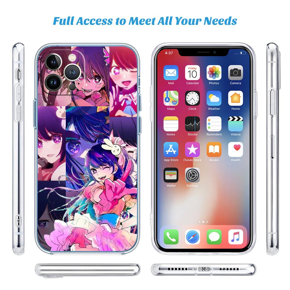 LO79 Oshi No Ko Ai Hoshino Phone Case for Motorola Moto G40 G04 G05 One Ace Action Fusion + Plus Hyper Macro Vision Zoom