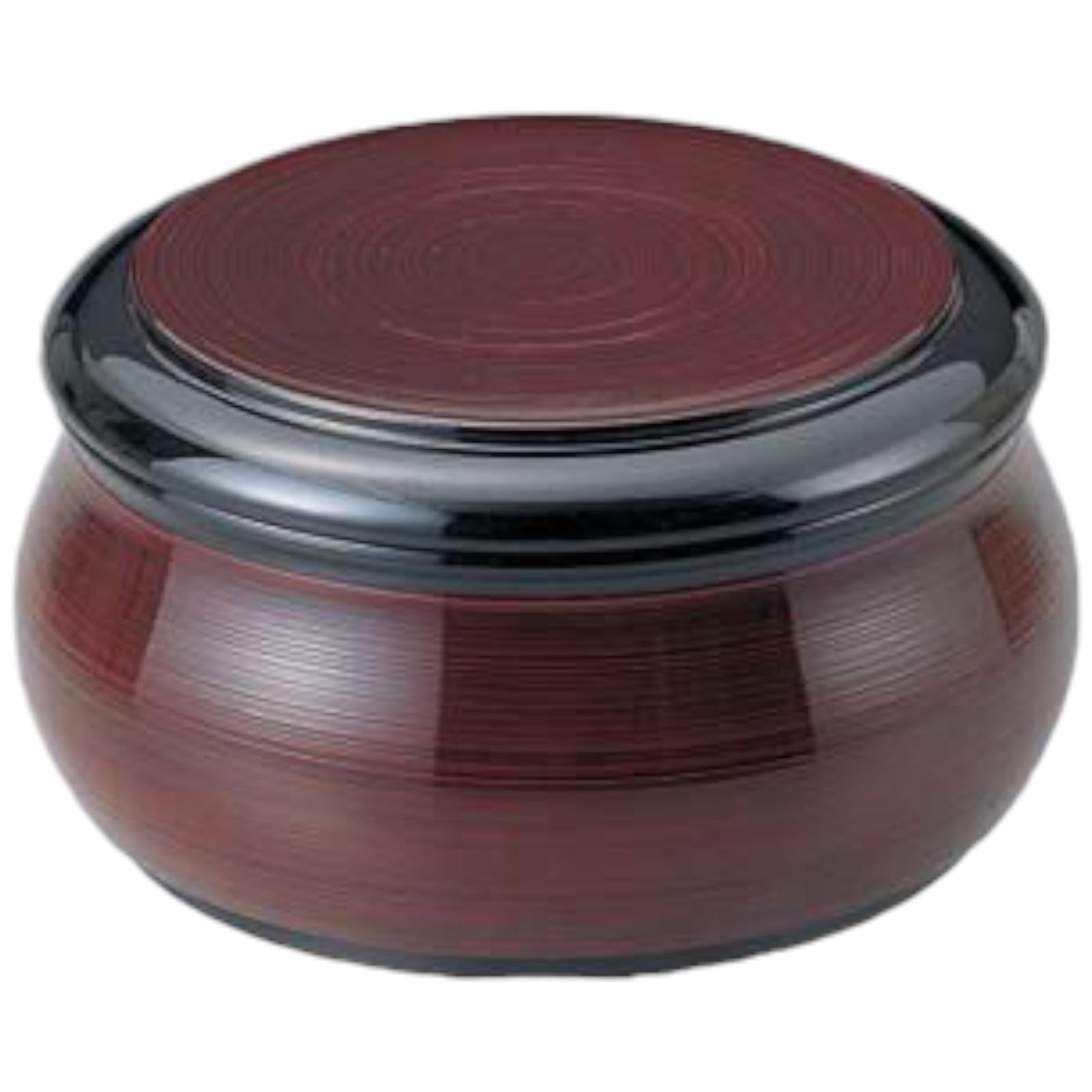 

Тарелка для суши Чираши Суши Дзюкан Чираши Уруси Хамономе Оя Сделано в Японии J-kitchens (Бочка для суши, Бочка) (Черный внутри)