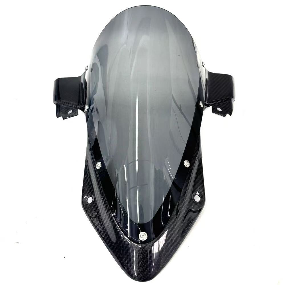 100% 3K carbon fiber sport windscreen upgrade Suitable for BMW S1000RR, M1000RR motorcycles 2019 2020 2021 2022 2023 2024
