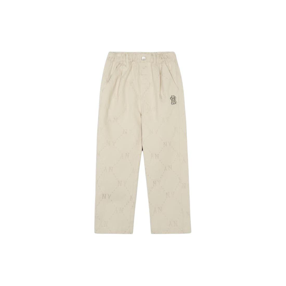 

New MLB Casual Pants Teenagers Cream 7AWPMD141-50CRS 130