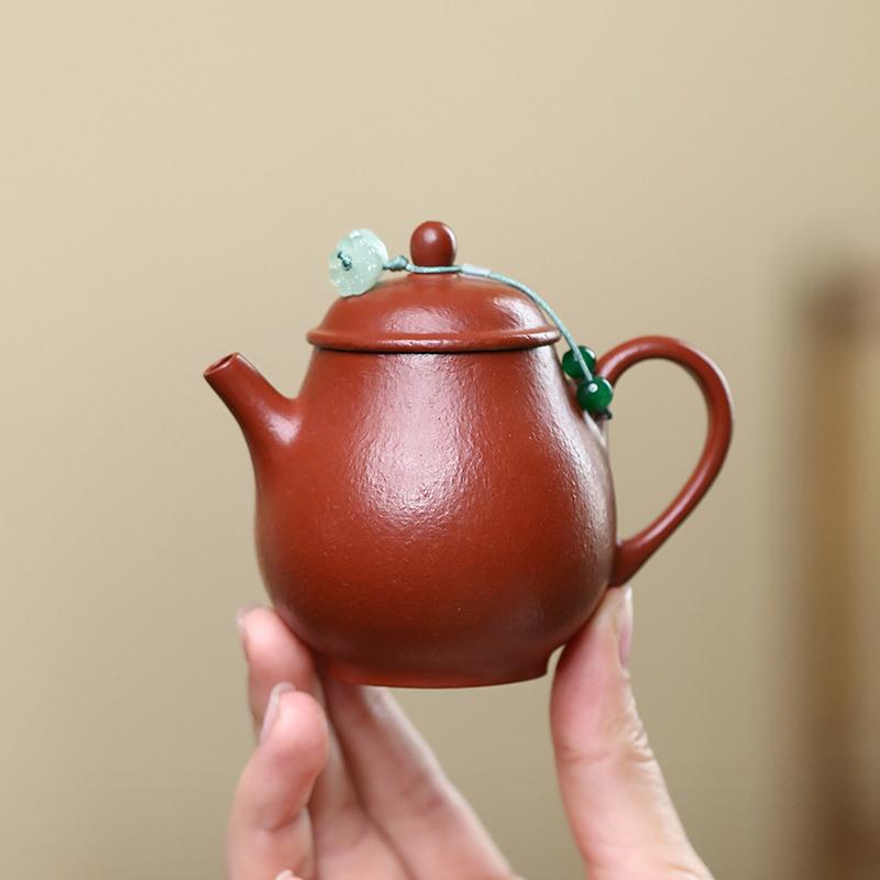 110ml Yixing Purple Clay Teapot Small Capacity Famous Handmade Tea Pot Kettle Chinese Raw Ore Zisha Teaware Tea Ceremony Gifts