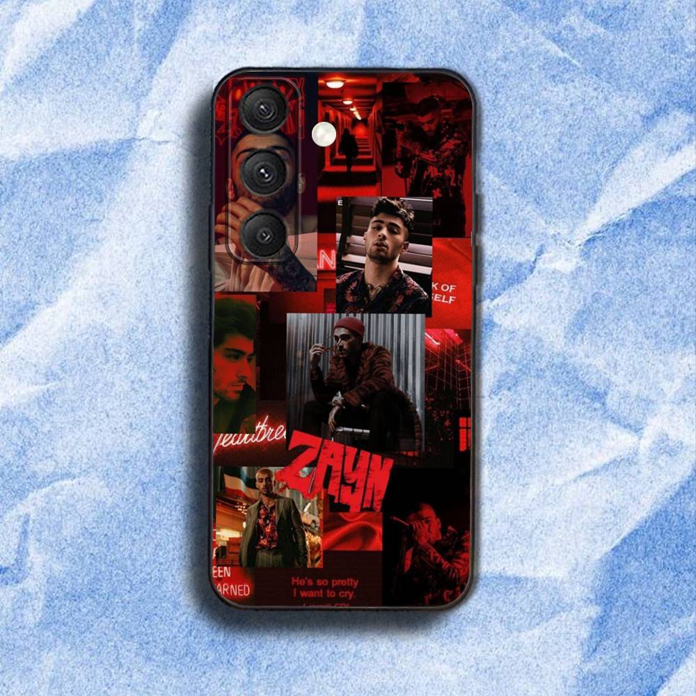 Z-Zayn M-Malik Singer Phone Case For Samsung S 25,24,23,22,30,21,10,9,Ultra,Plus,Lite,FE,4,5G Black Soft Case