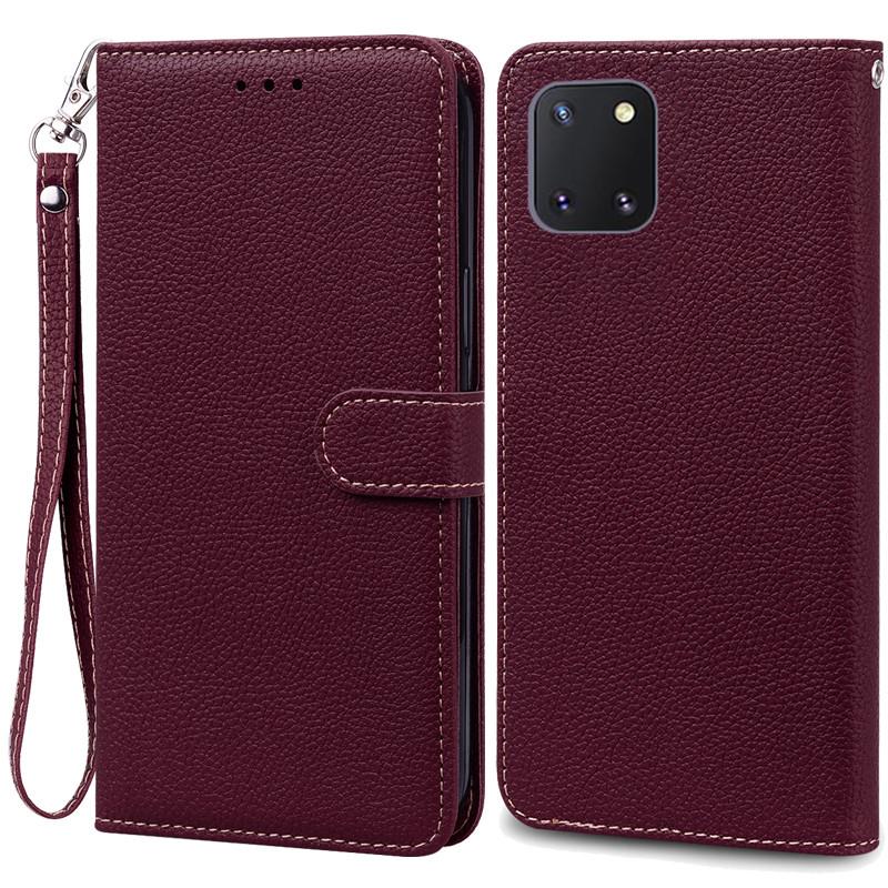 Note 10 Lite Case For Samsung Galaxy Note 10 Lite Case Wallet Leather Flip Case For Samsung Note 10 Lite Cover Coque Fundas