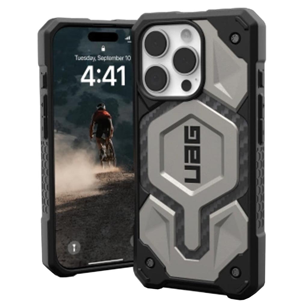 Etui Uag Monarch Pro Z Magsafe Na Iphone 16 Pro - Tytanowe