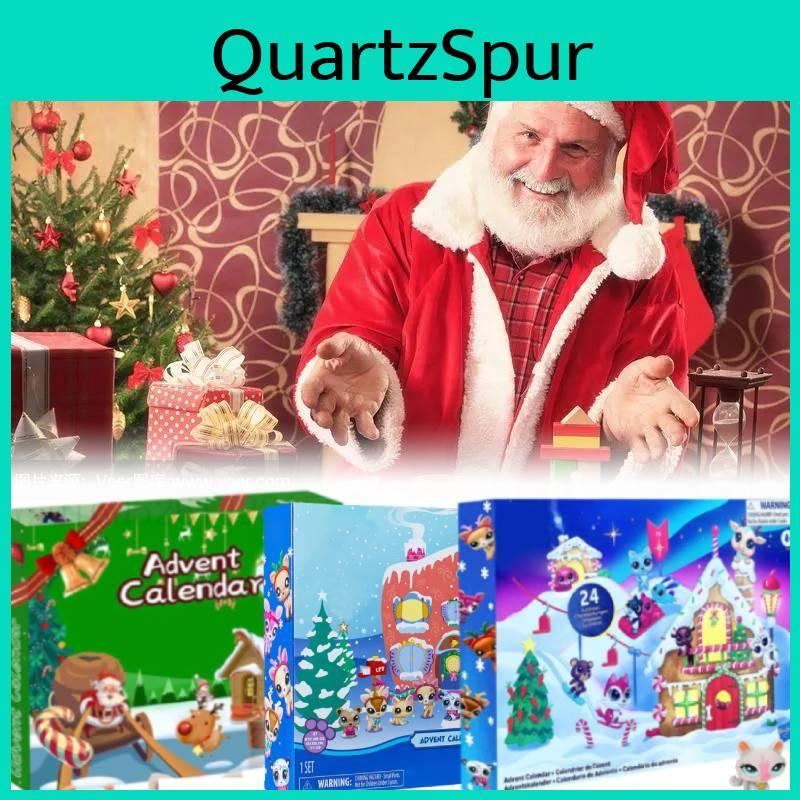 PVC Anime Figur Blind Box Adventskalender für Weihnachten mit 24 einzigartigen Sammlerstücken