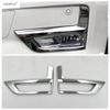 Car Front Rear Fog Lights Lamps Eyebrow Frame Decoration Cover Trim Accessories For Nissan X-Trail X Trail T32 Rogue 2017 -