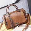 Tassel Decor Handbag Women's Large Capacity Shoulder Bag Fashion Zipper Crossbody Bag with Removable Strap