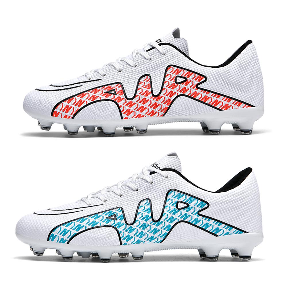 Original Mens Soccer Shoes Field Training Turf TF/FG Sports Society Football Boot  PU Leather Lightweight Football Shoes Men