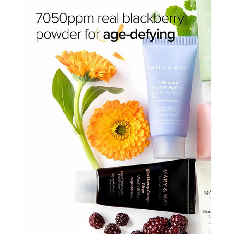 Mary&May *mini* Blackberry Complex Glow Wash Off Pack 30g