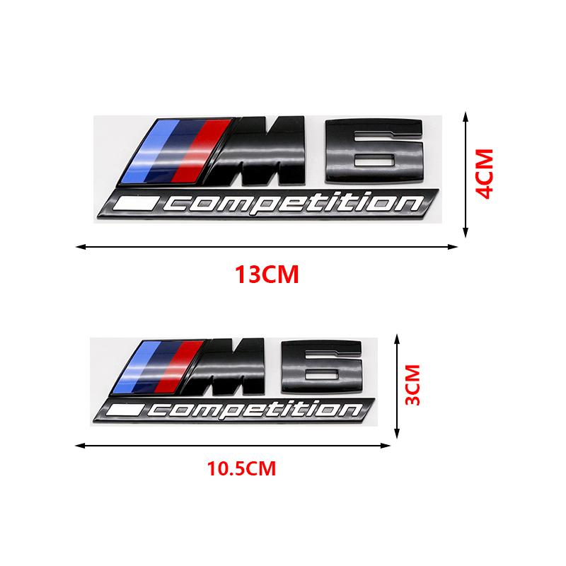 AYXO5 3D Logo Sticker BMW M Sport Tri-Color Emblem Badge For M1 M2 M3 M4 M5 M6 M7 M8 X1 X3 X5 X6 Waterproof Fender Trunk Accessories