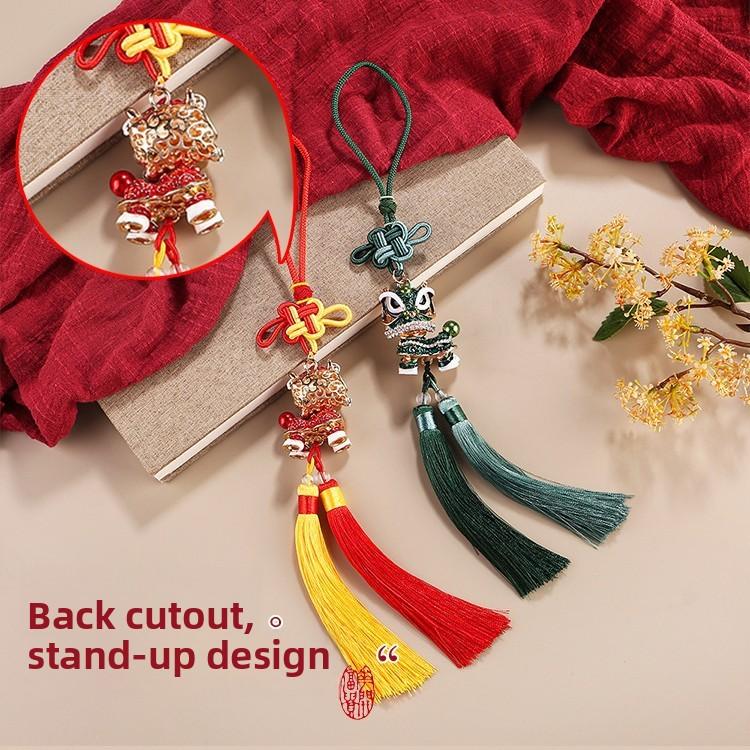 The Cultural Heritage of Lion Dancing, The Lion-dancing Car Ornament, The Lucky Cat Gift, and The Auspicious Lion.