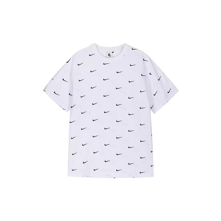 

New Nike All Over Swoosh Logo T Shirt CK4094-100 S