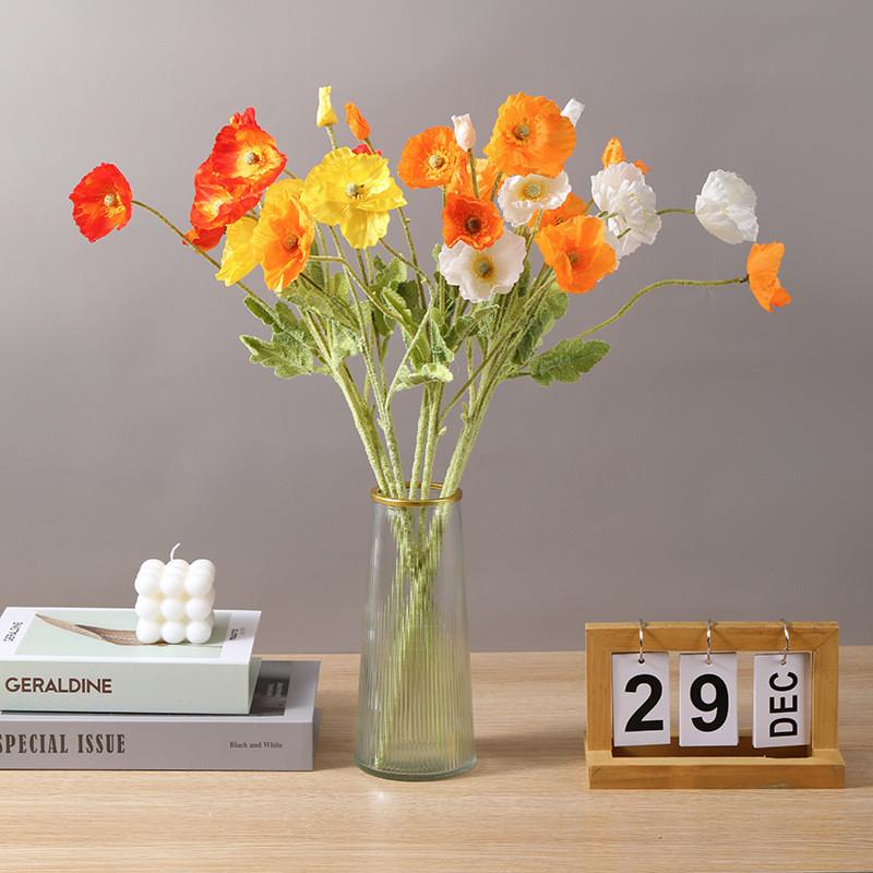 Faux Poppy Flowers For Home Decor Wedding Gift For Friends Ones Loved