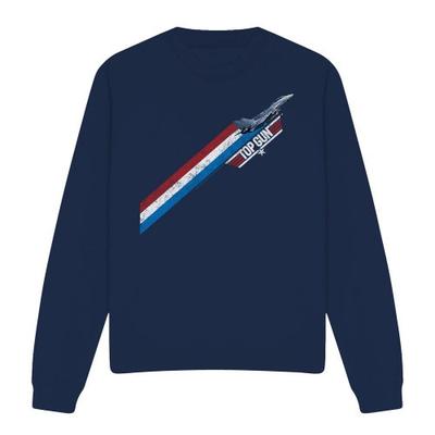 Top Gun Unisex Adult Stripes Sweatshirt