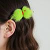 Hair Clip/Headband Plush Green Design Easy Snap Fastener Jewelry For Christmas Celebrations Family Gatherings