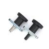 3 Colors Plastic Knob Steel Pin Plate Mount Lock-Out Hand Retractable Spring Plungers Indexing Plungers With Steel Plunger Pin