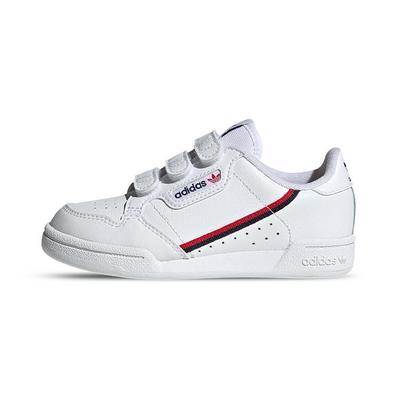 Originals Continental 80 Comfortable Breathable Low Top Kids' Skateboarding Shoes White EH3222
