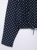 Retro Polka Dot Women's Summer Casual Short Set